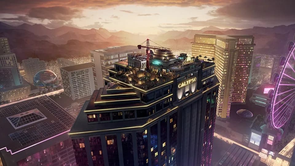 Calypso Casino map